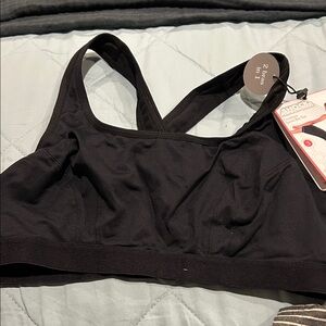 Women's Black Sports Bra 36D
